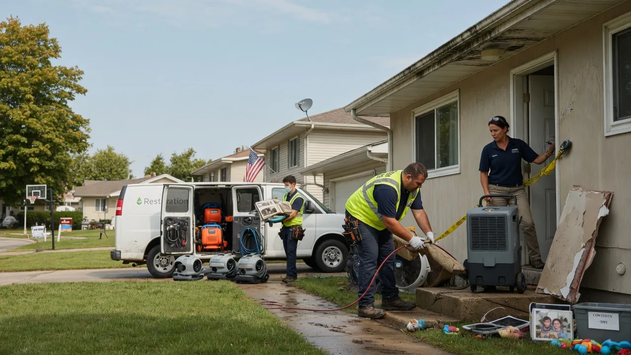 Water Damage Restoration in Adrian, MI near me